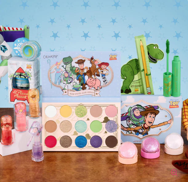 Toy Story and ColourPop Collection